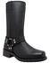 Ad Tec Women's 12" Harness Boots - Round Toe, Black, hi-res