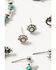Image #3 - Shyanne Women's Cowgirl Charm Earring Set - 5 Piece, Silver, hi-res