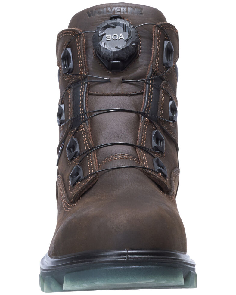 wolverine men's mauler hiker composite toe waterproof work boot