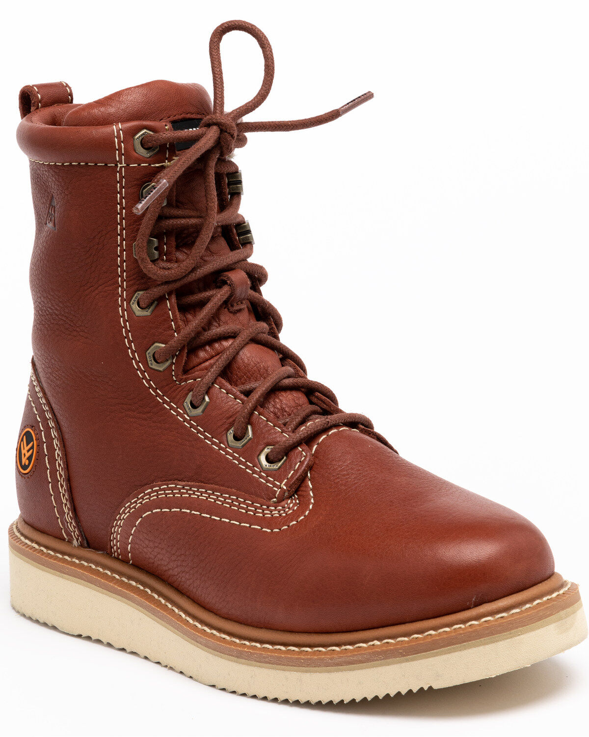 Image #1 - Hawx Men's 8" Grade Work Boots - Soft Toe, , hi-res