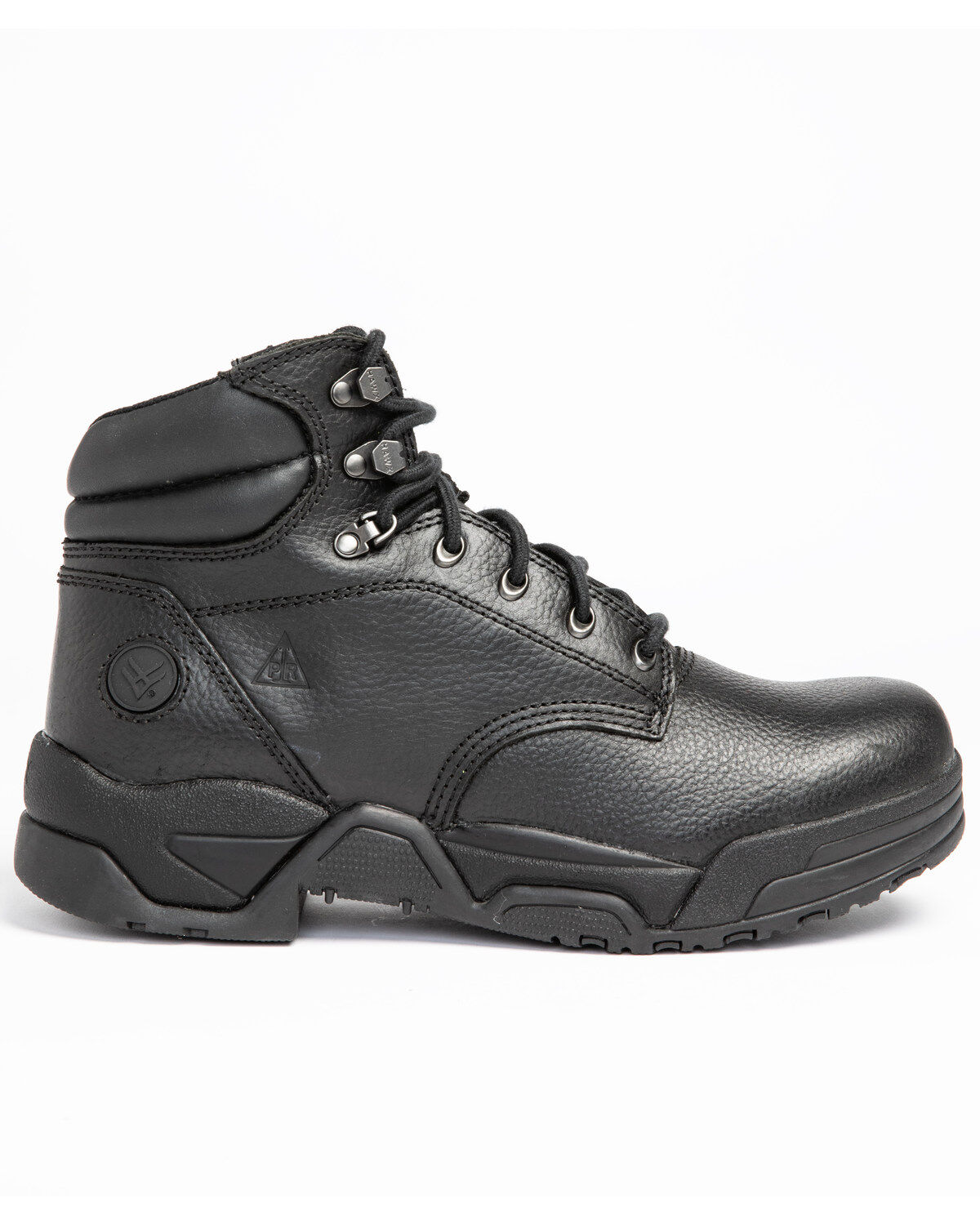 Image #2 - Hawx Men's 6" Enforcer Work Boots - Soft Toe, Black, hi-res