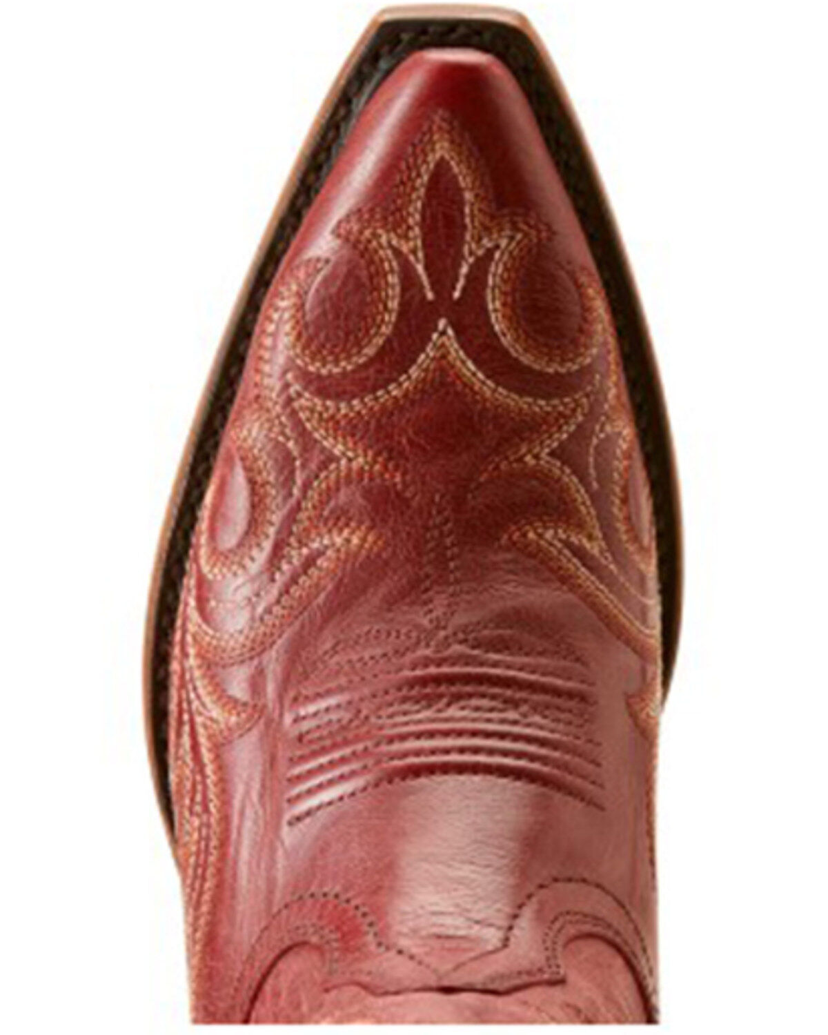 Image #4 - Ariat Women's Hazen Western Boots - Snip Toe, Red, hi-res