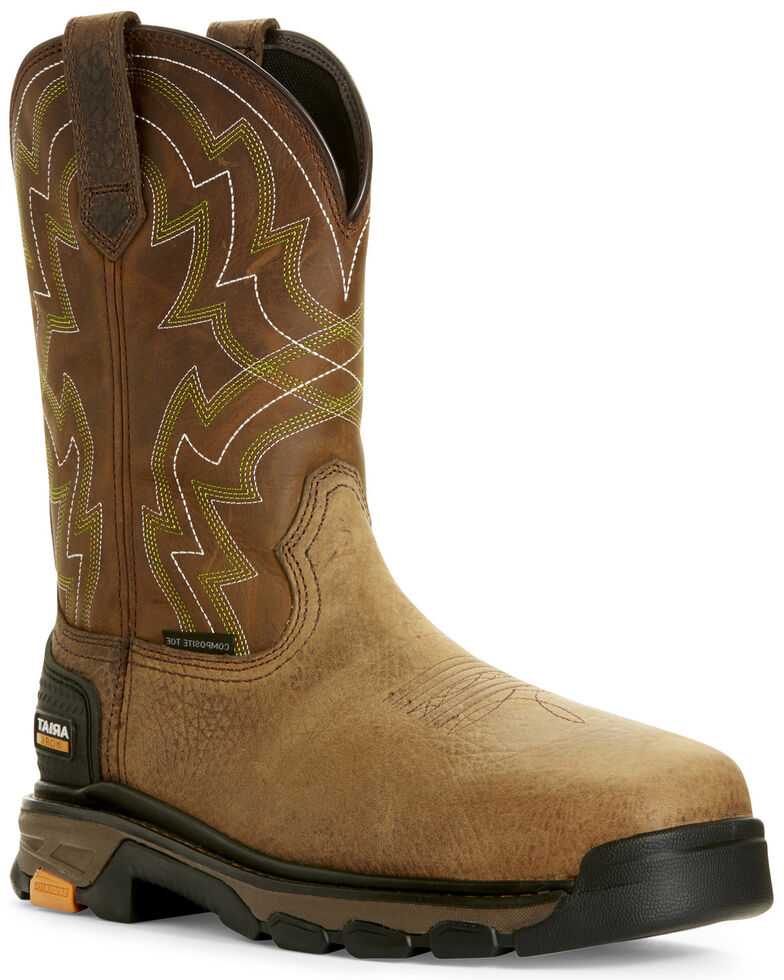Ariat Men's Intrepid Force Western Work Boots Composite Toe Boot Barn