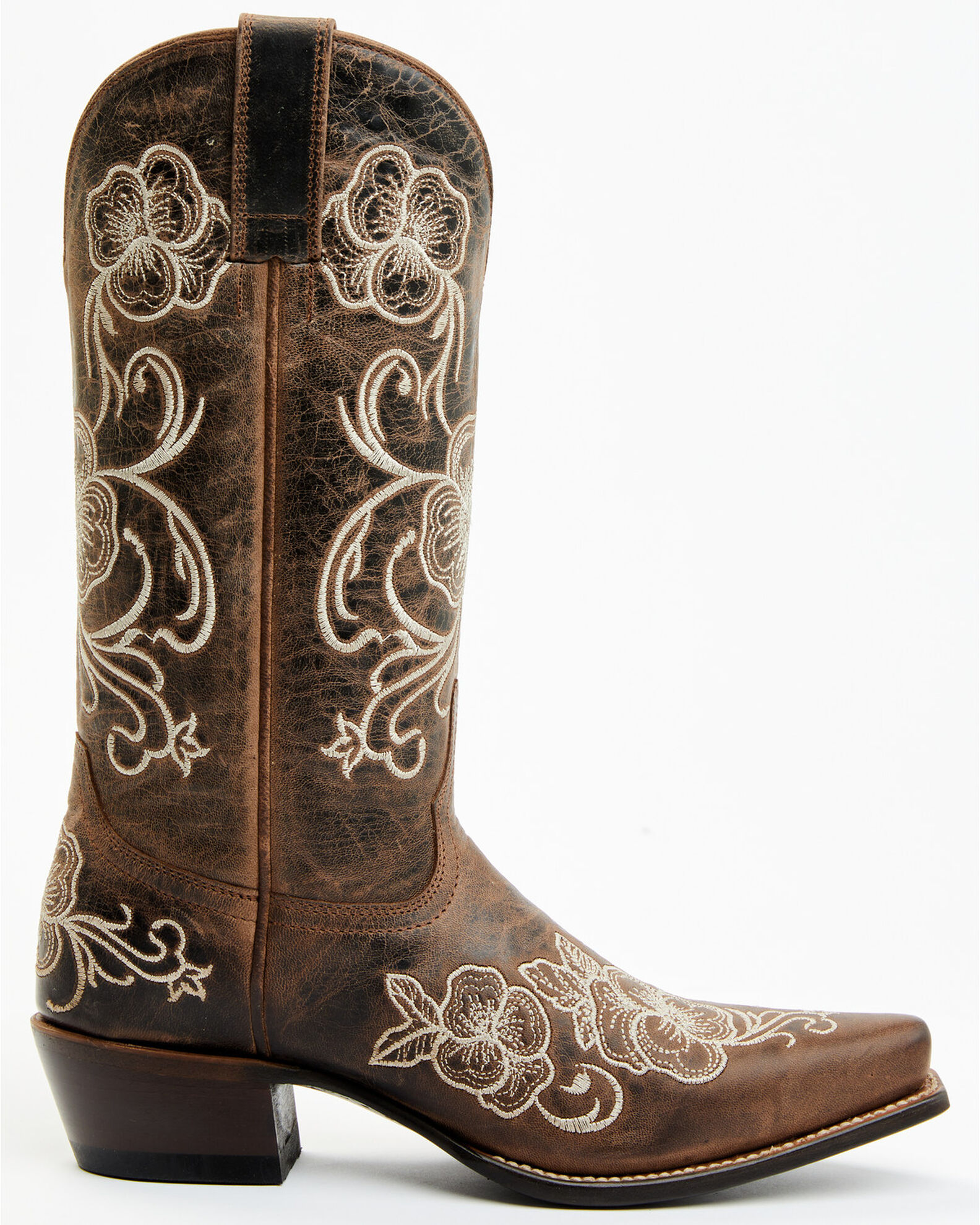 Shyanne Women s Lasy Floral Embroidered Western Boots Snip Toe Boot Barn