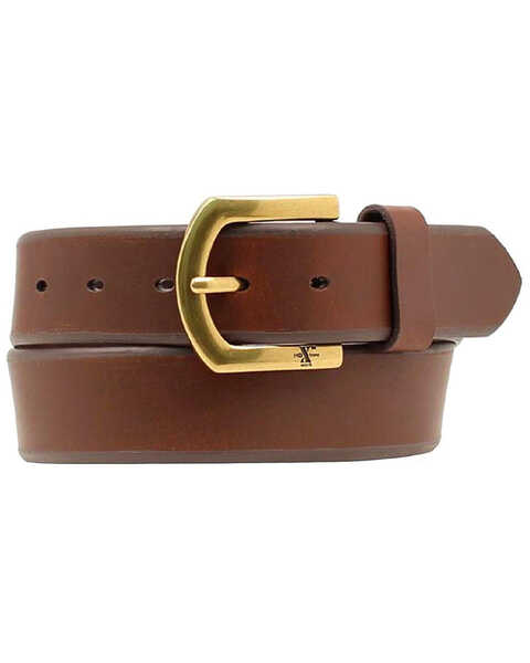 M&F Western Men's HDX Brass Buckle Belt - Big, Brown, hi-res
