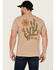 Image #4 - Brixton Men's Valley Cactus Short Sleeve Graphic T-Shirt, , hi-res