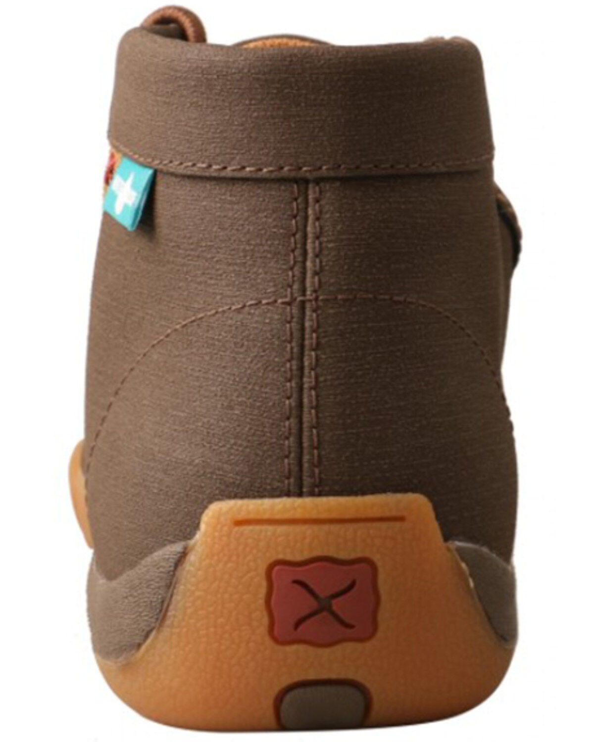 Image #5 - Twisted X Men's Waterproof Work Chukka Driving Moc - Nano Composite Toe, Chocolate, hi-res
