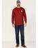 Image #2 - Cody James Men's FR Bossa Nova Graphic Long Sleeve Work T-Shirt, Medium Blue, hi-res