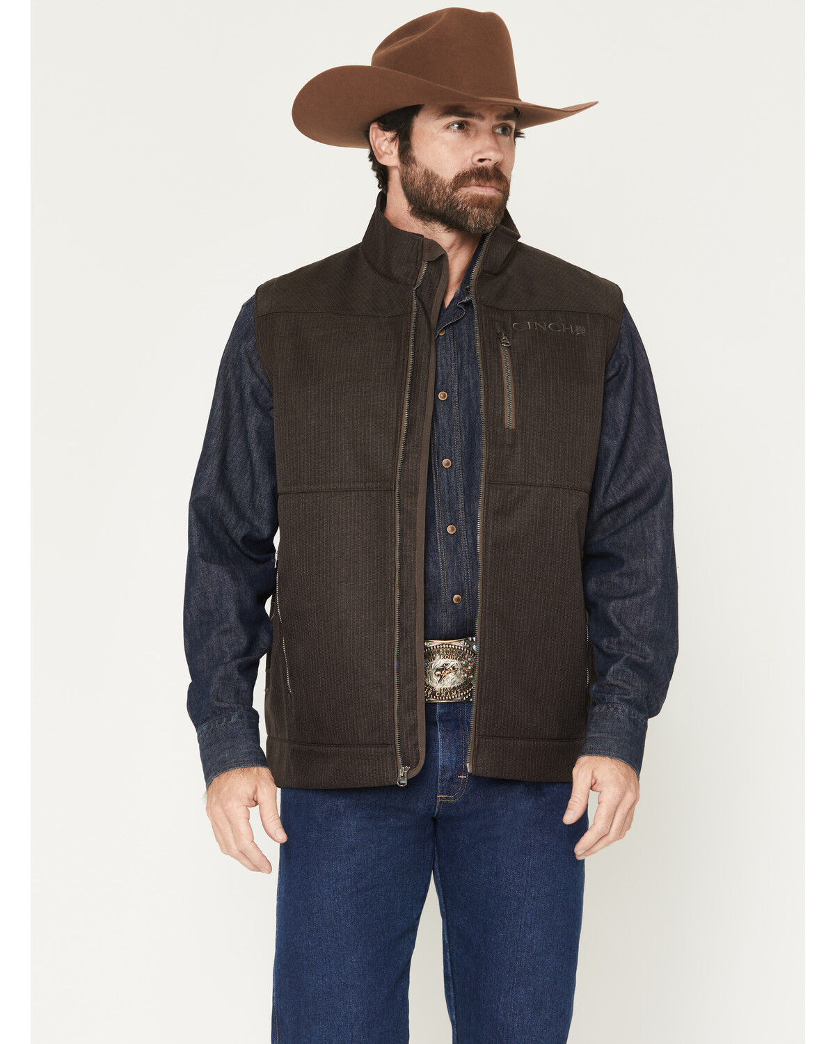 Cinch Men's Bonded Concealed Carry Softshell Jacket | Boot Barn