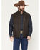 Image #1 - Cinch Men's Bonded Softshell Vest, Brown, hi-res