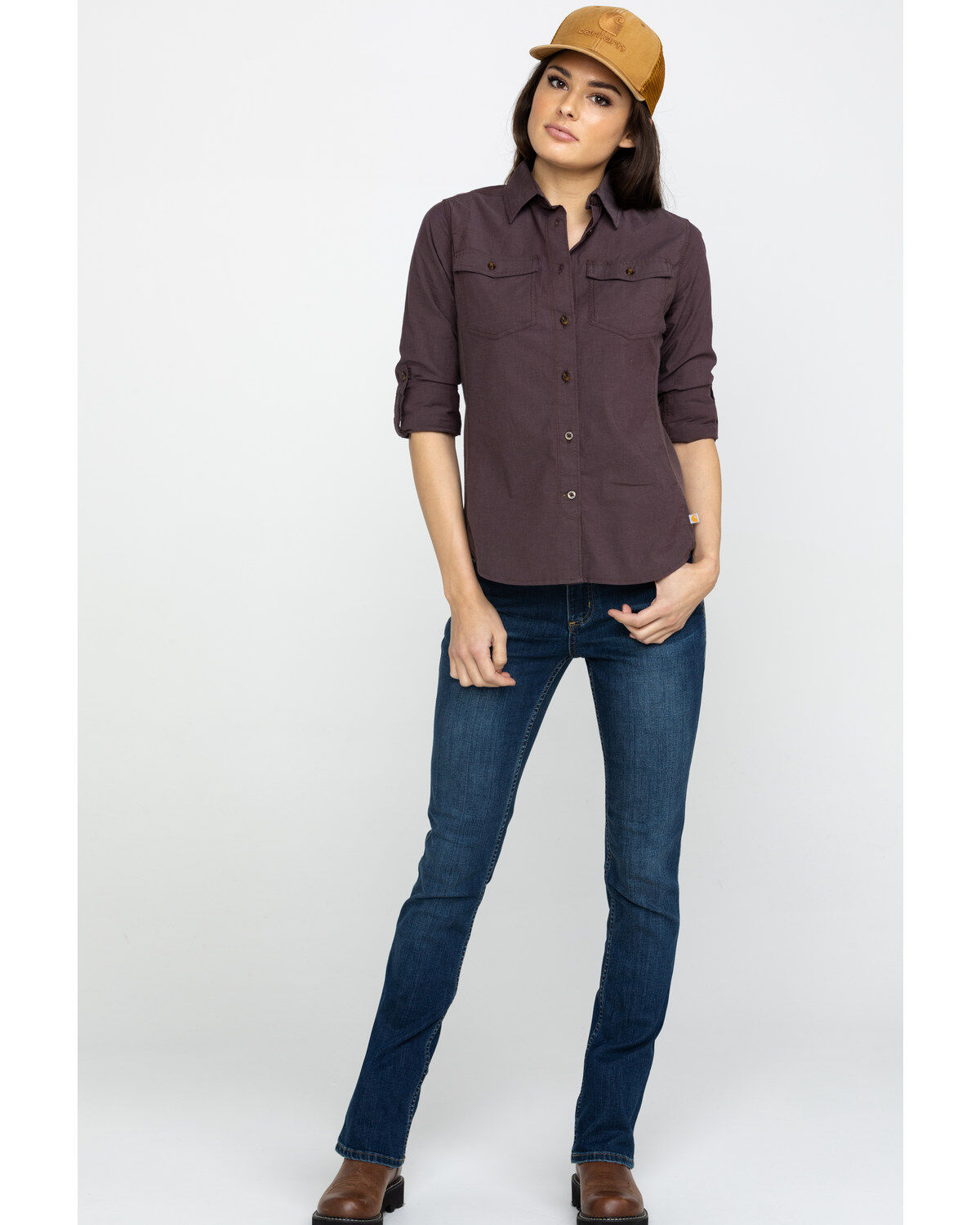 women's country work shirts