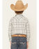 Image #4 - Gibson Trading Co Boys' Initiate Medallion Print Long Sleeve Snap Western Shirt, White, hi-res