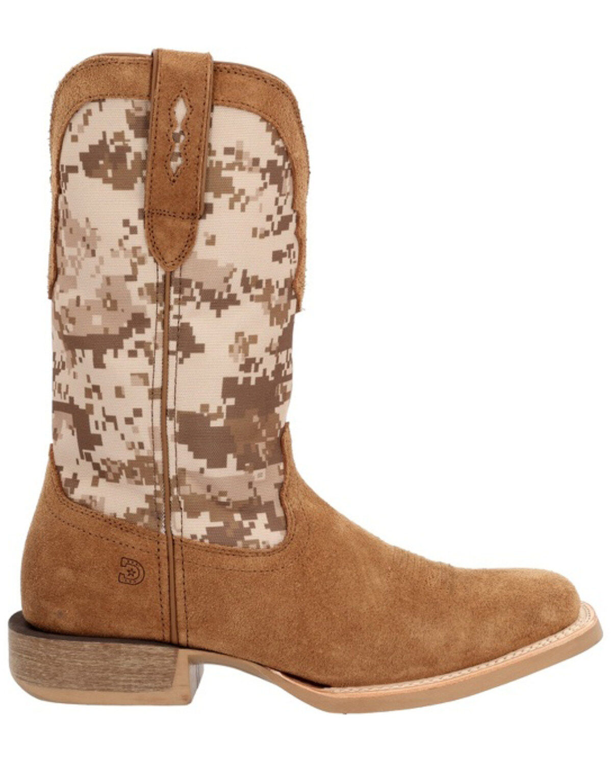 Image #2 - Durango Men's Rebel Pro Digi Camo Print Performance Western Boots - Broad Square Toe, Brown, hi-res