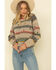 Pendleton Women's Tan Bridger Stripe Sweater , Tan, hi-res