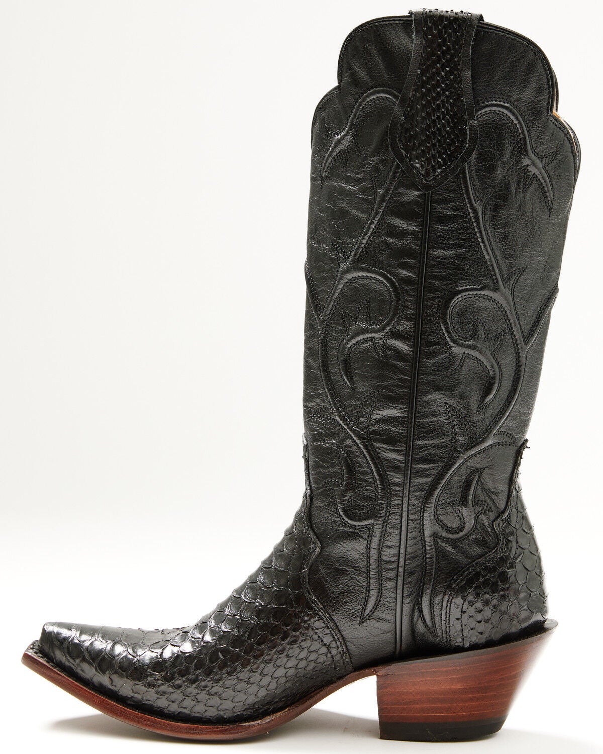 Product Name:  Shyanne Women's Exotic Python Tall Western Boots - Snip Toe
