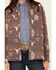 Image #3 - Shyanne Women's Conversation Print Long Sleeve Snap Western Shirt, Chocolate, hi-res