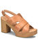Image #1 - Born Women's Nassau Platform Sandals, Distressed Brown, hi-res