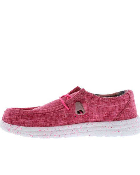 Image #3 - Lamo Footwear Women's Paula Casual Shoes - Moc Toe, Pink, hi-res