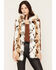 Image #1 - Azalea Wang Women's Boot Barn Exclusive Maureen Faux Fur Striped Vest, Multi, hi-res
