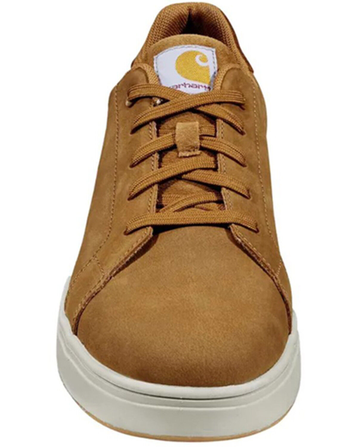Image #4 - Carhartt Men's Detroit Leather Work Shoe - Soft Toe, Brown, hi-res