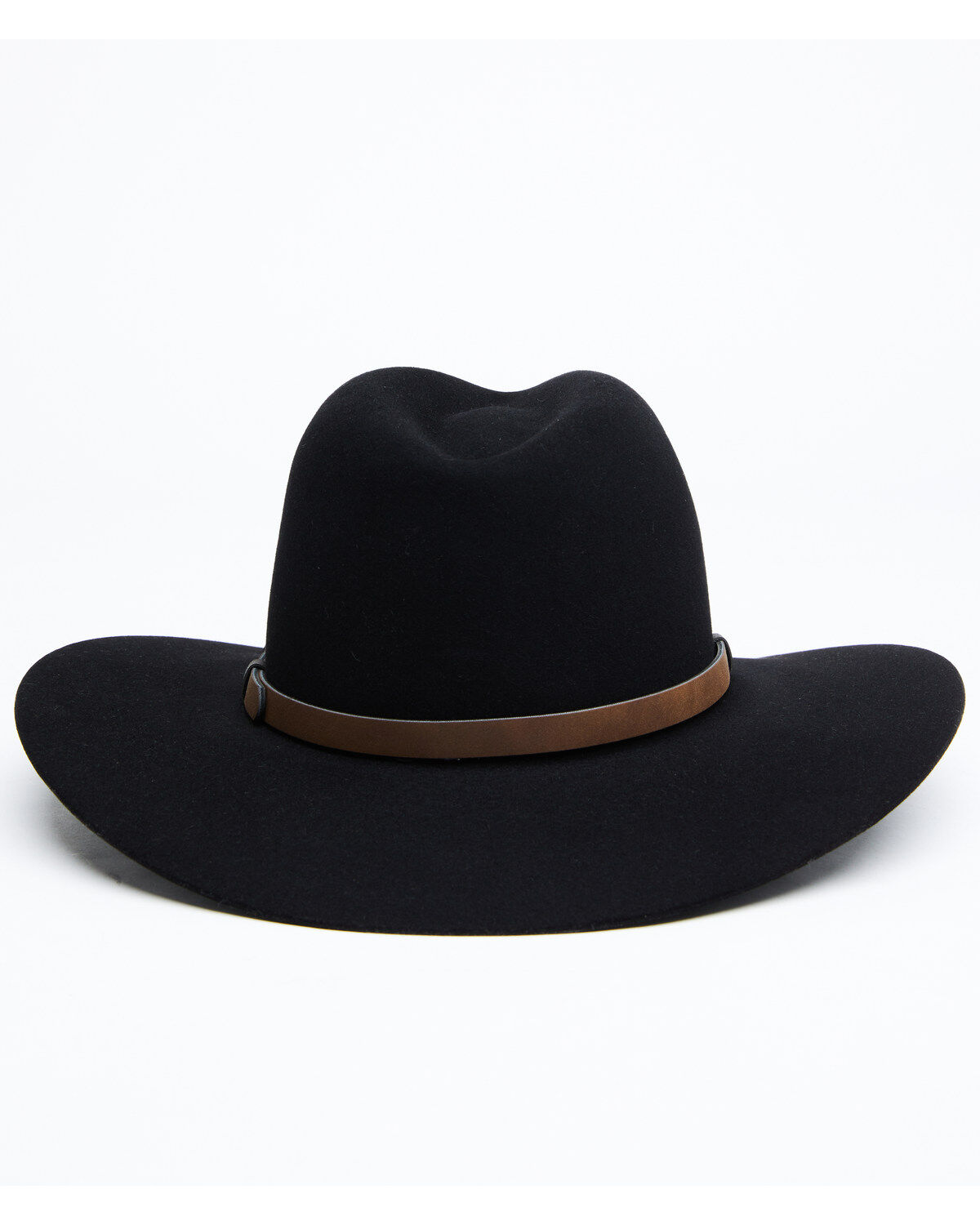 Image #3 - Rodeo King Tracker 5X Felt Western Fashion Hat, Black, hi-res