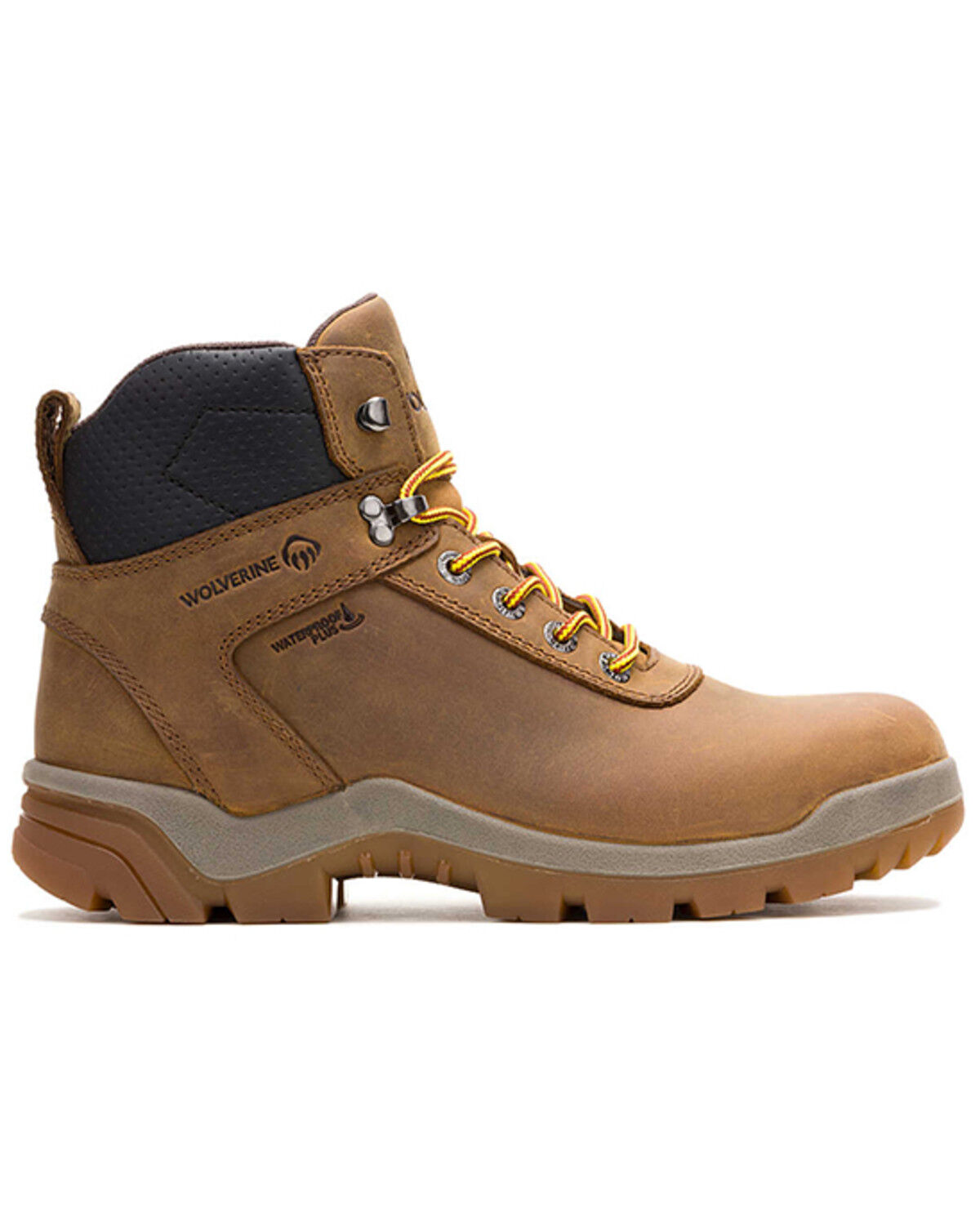 Image #2 - Wolverine Men's 6" Vantage Ft. Hyperrest Work Boots - Soft Toe, Tan, hi-res