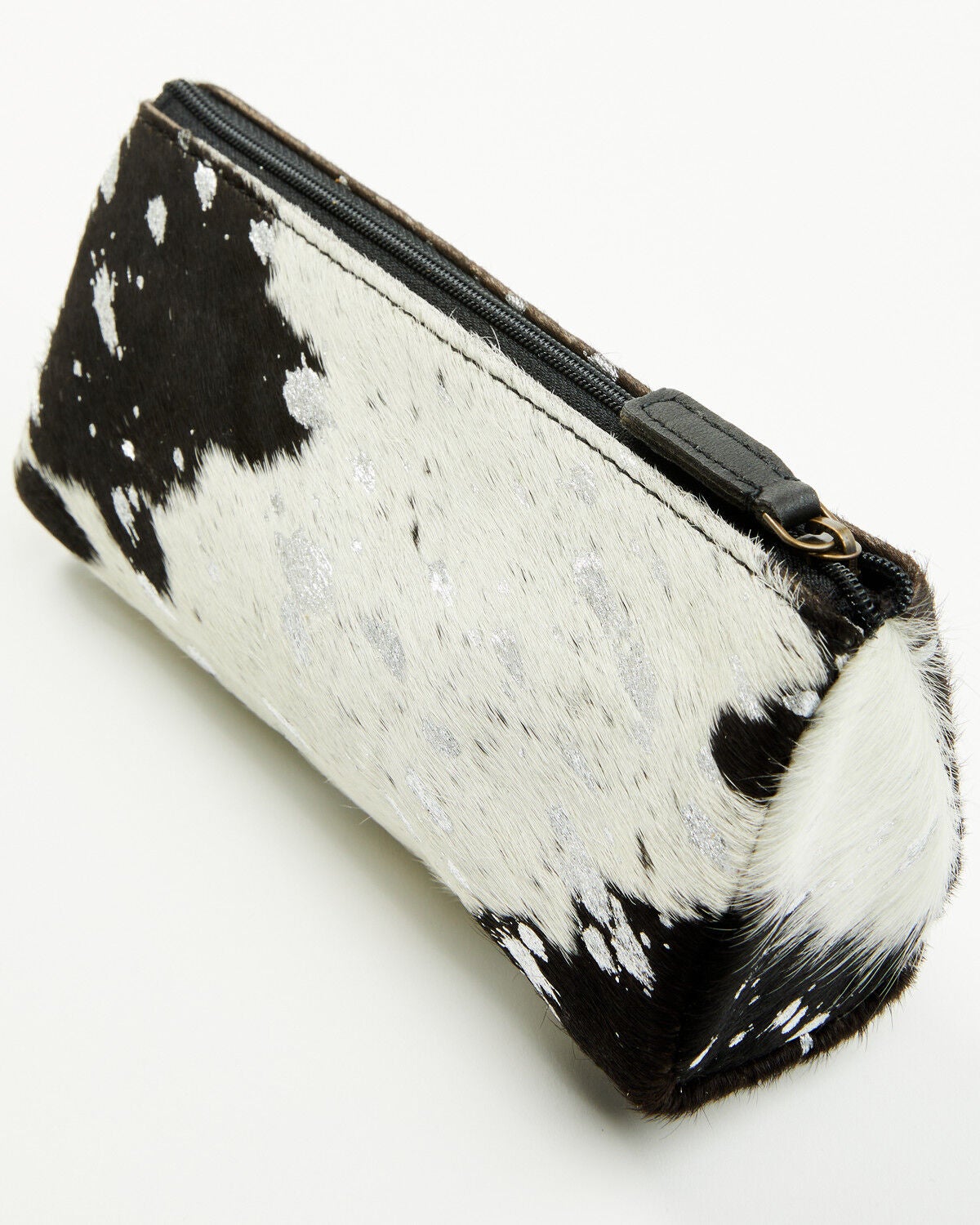 Myra Women's Cowhide Multi-Pouch, Black/white, hi-res