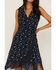 Image #4 - Idyllwind Women's Queens Lane Star Print Wrap Fringe Dress, Navy, hi-res