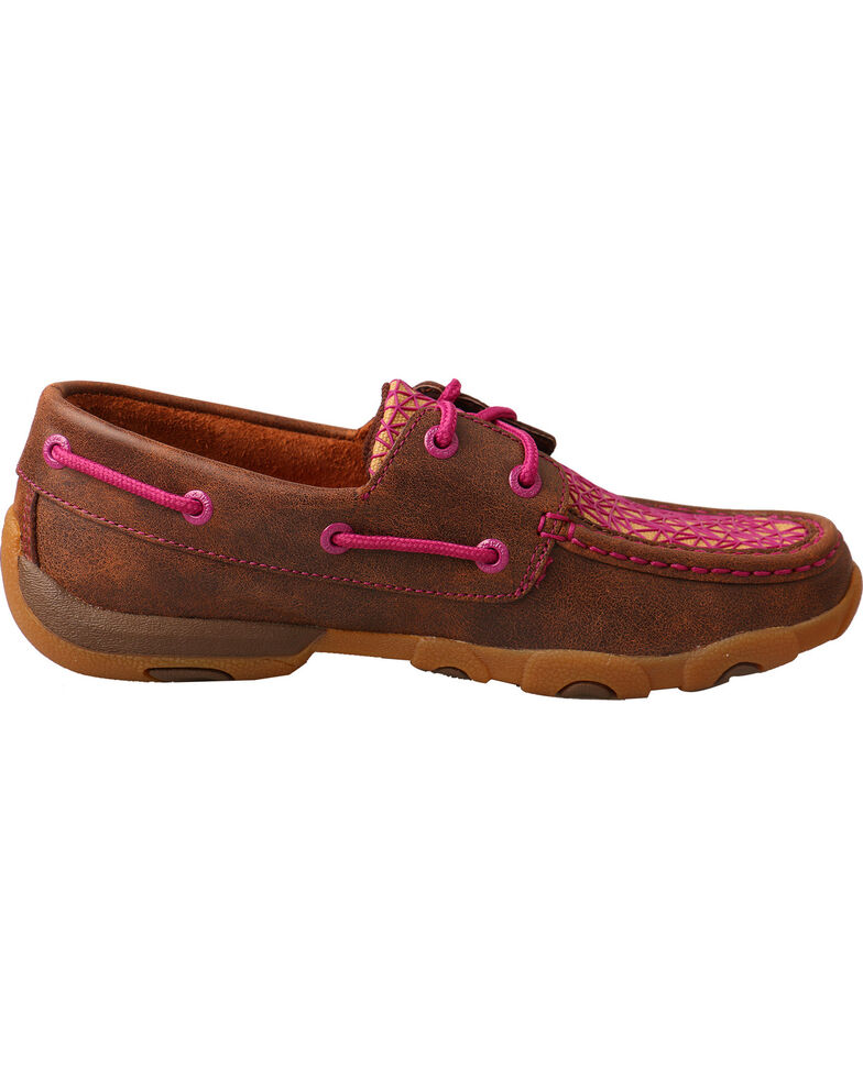 Twisted X Women S Geometric Driving Moc Shoes Boot Barn
