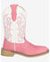 Image #2 - Smoky Mountain Little Girls' Georgia Girl Western Boots - Broad Square Toe, Pink, hi-res