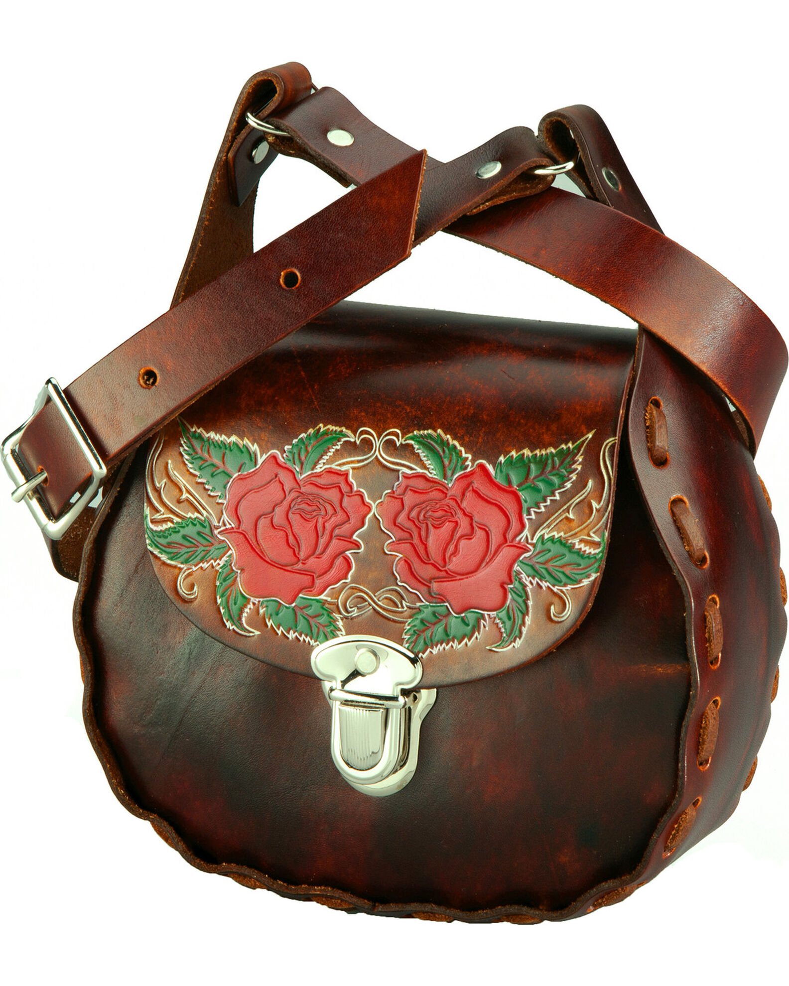Panhandle Red Leather Company Brown Leather Purse