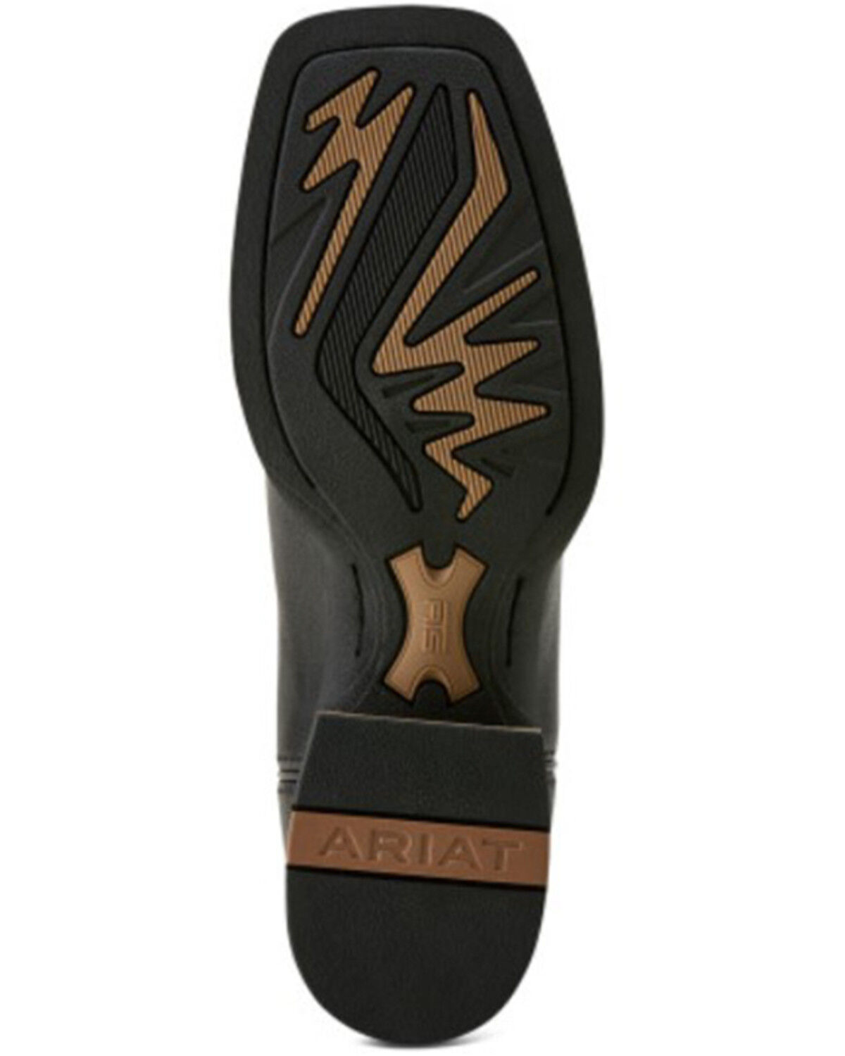 Image #7 - Ariat Women's Olena Performance Western Boots - Broad Square Toe, Black, hi-res