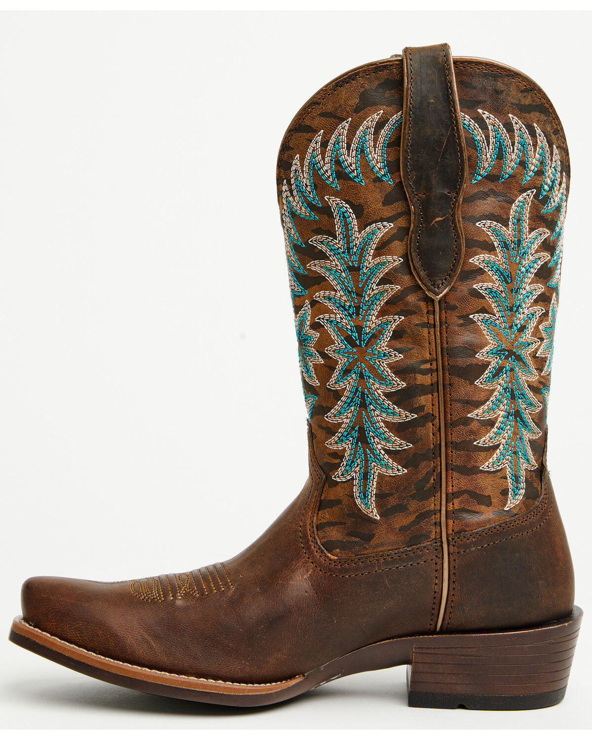 Image #3 - Ariat Women's Beaumont Performance Western Boots - Square Toe, Brown, hi-res