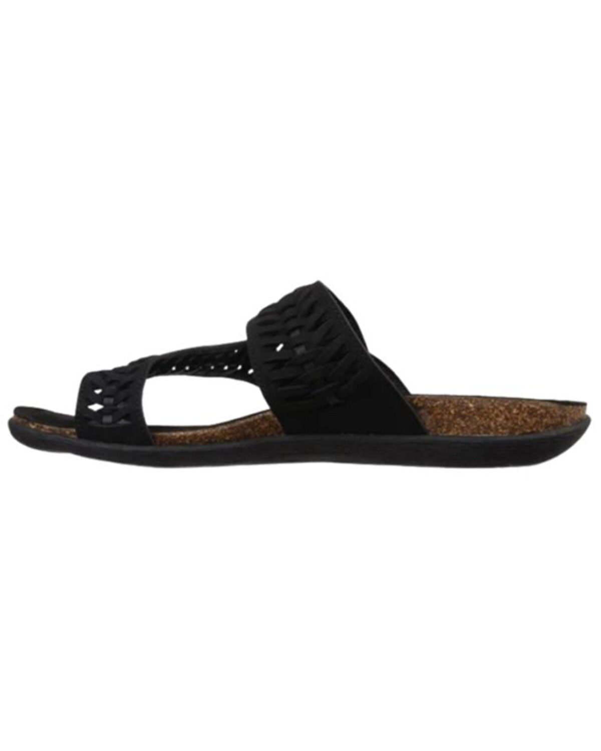 Image #3 - Mykos Women's Scarlett Toe Ring Sandals, Black, hi-res