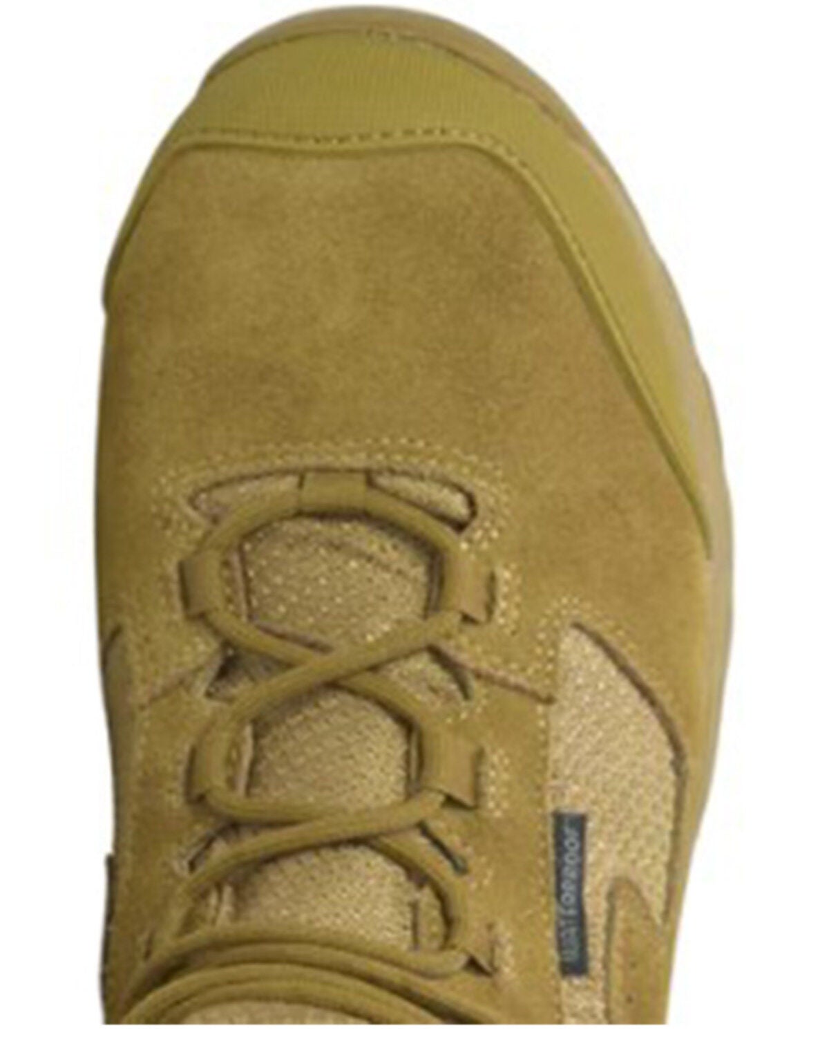 Image #6 - AdTec Men's 8" Waterproof Tactical Work Boots - Round Toe, Beige, hi-res