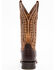 Image #5 - Ariat Men's Brown Platinum Full Quill Ostrich Boots - Square Toe, , hi-res