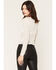 Image #4 - Idyllwind Women's Hollyhock Long Sleeve Rhinestone Top, Ivory, hi-res