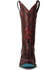 Image #4 - Lane Women's Lexington Western Boots - Snip Toe, Black Cherry, hi-res