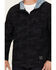 Howitzer Men's Camo Combatant Hooded Track Jacket, Black, hi-res