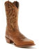 Image #1 - Laredo Men's Novak Western Boots - Round Toe, Tan, hi-res