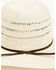 Image #2 - Rodeo King 25X Straw Cowboy Hat, Tan, hi-res