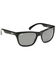 Hobie Woody Shiny Black & Gray PC Polarized Sunglasses , Black, hi-res