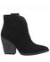 Dingo Women's Black Flannie Fashion Booties - Round Toe, Black, hi-res