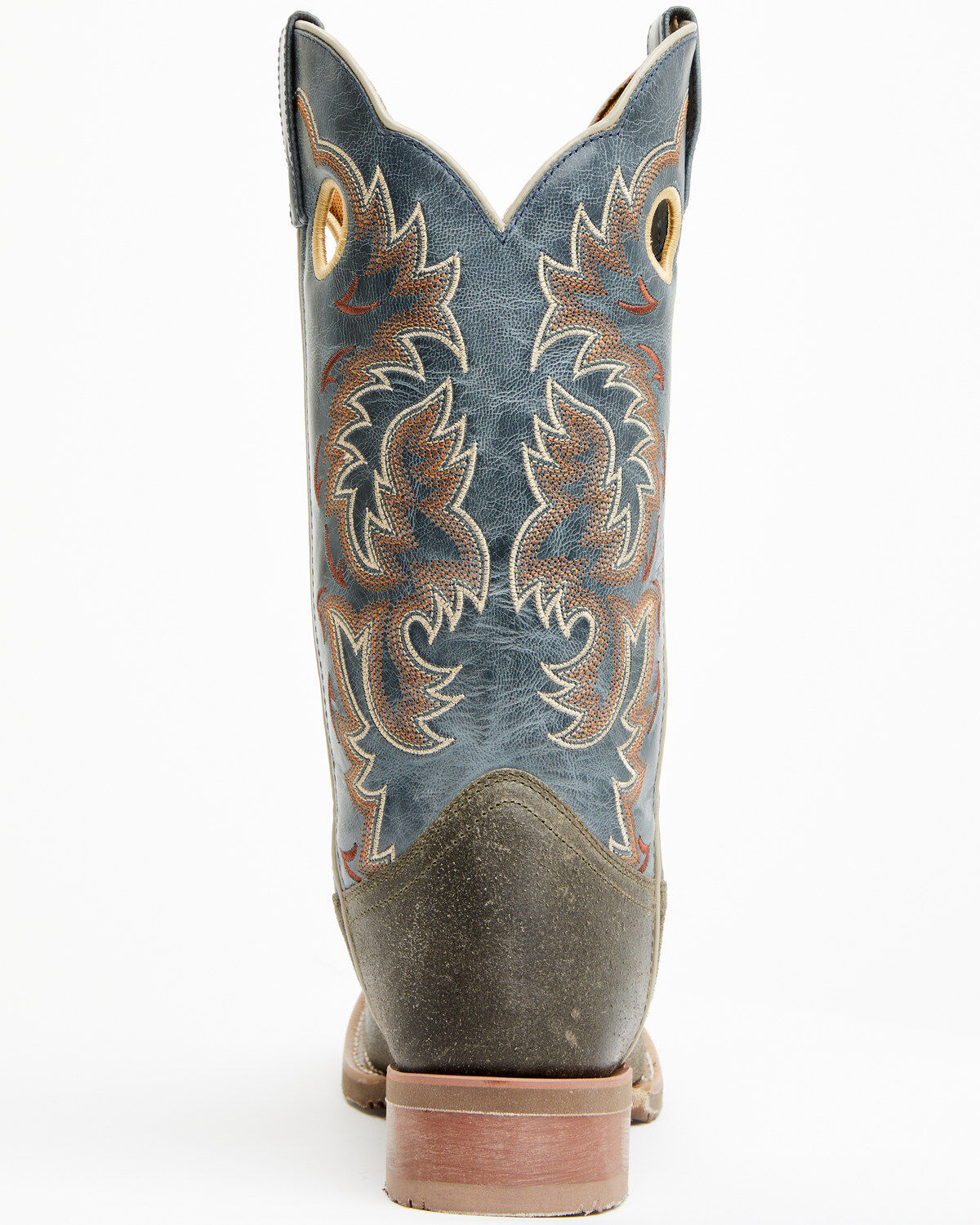 Image #5 - Laredo Men's Peete Western Boots - Broad Square Toe, Grey, hi-res