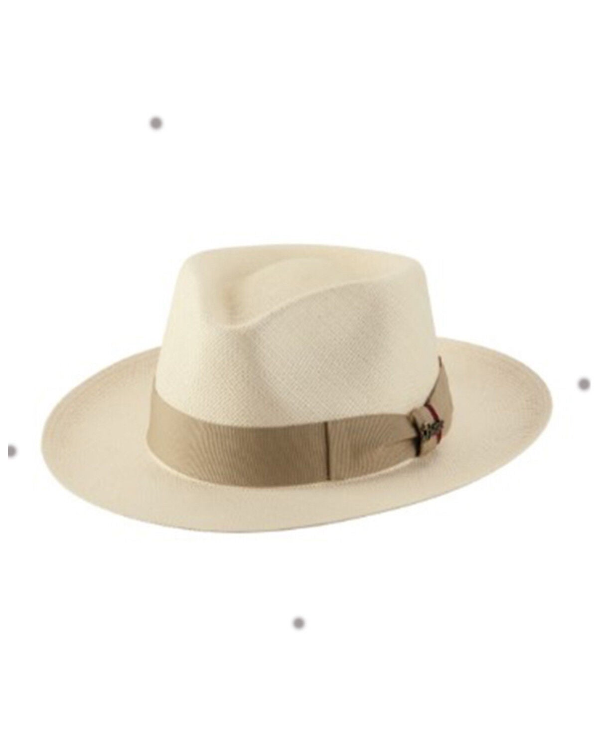 Image #1 - Bullhide Men's Founder Straw Fedora, Natural, hi-res