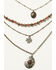 Image #2 - Shyanne Women's Strawberry Skies Layered Beaded Statement Necklace, Silver, hi-res