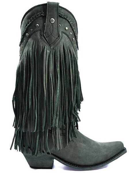 Liberty Black Women's Vegas Moro Western Boots - Snip Toe, Black