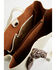 Image #3 - Justin Women's Paisley Print Scarf Tote Bag, Cream, hi-res