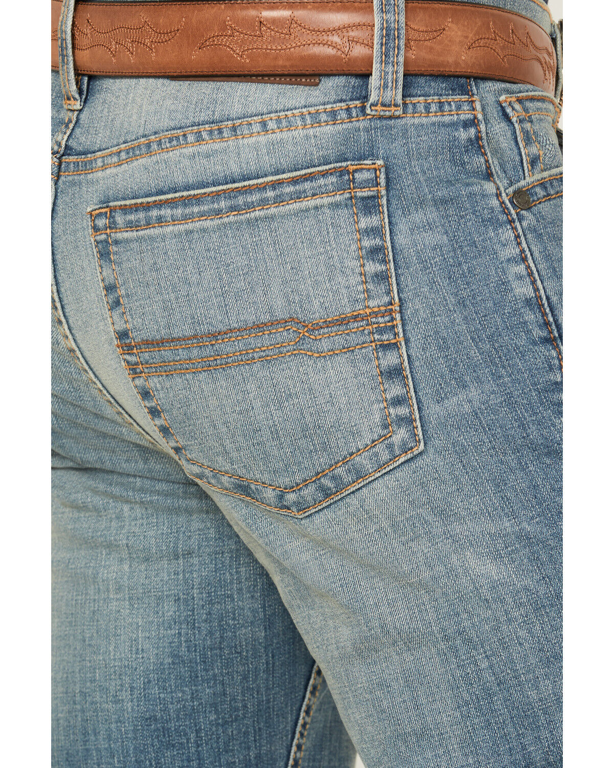 Image #4 - Cody James Men's Bandit Wash Jackson Slim Straight Stretch Denim Jeans, Medium Wash, hi-res