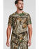 Image #1 - Under Armour Men's Realtree Iso-Chill Brushline Short Sleeve Work Shirt , Camouflage, hi-res
